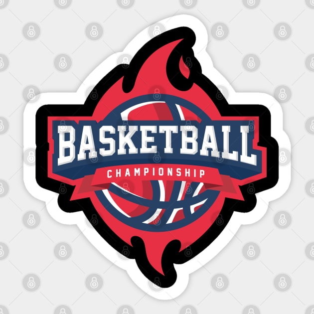 CHAMPIONSHIP-V1 Sticker by TEENIE DESIGN